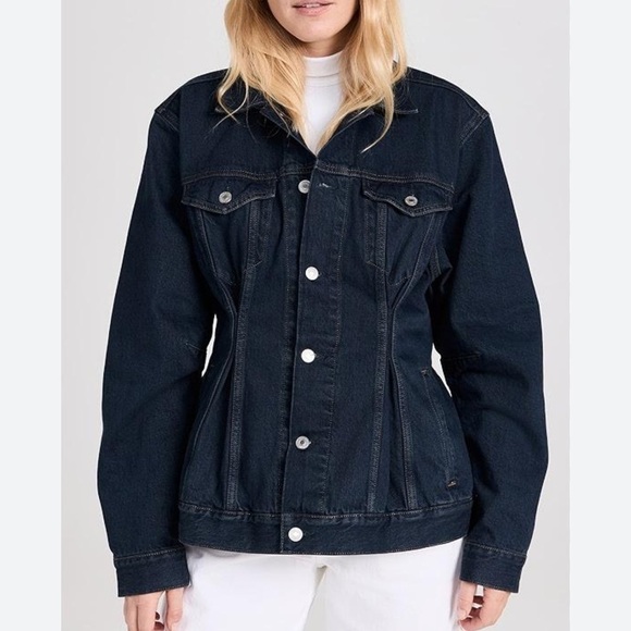 NWT Re/Done corset trucker jacket - Picture 1 of 4